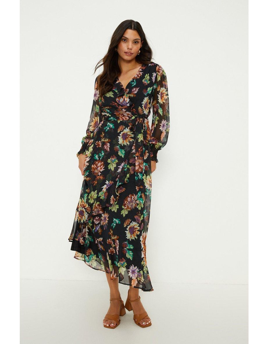 Oasis sales chiffon dress