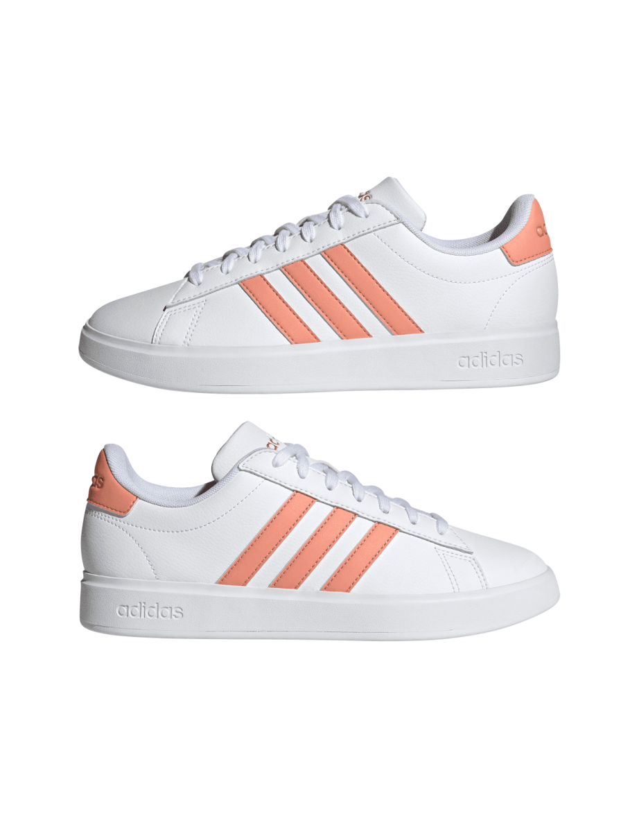 Women's adidas Grand Court 2.0 Trainers in White - 9