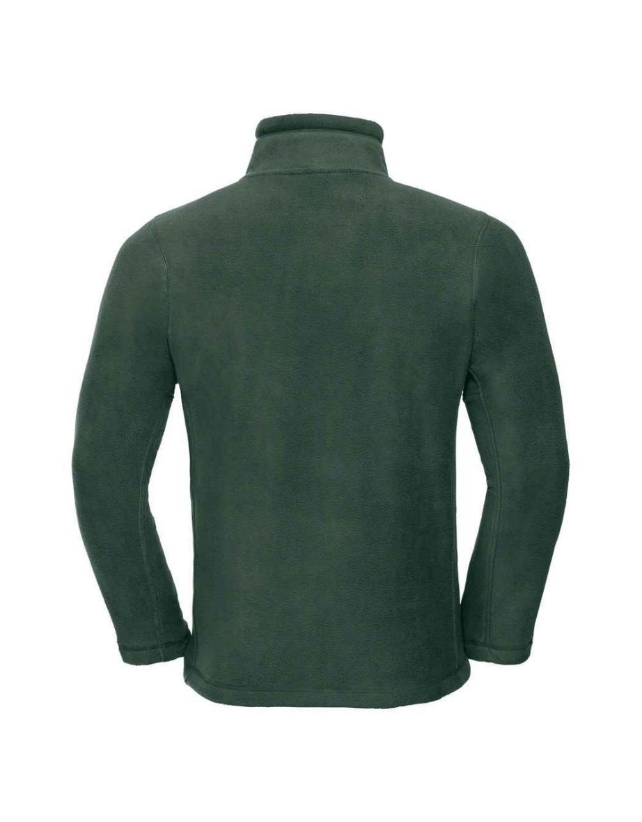 Russell Mens Outdoor Fleece Jacket - Bottle Green - 2
