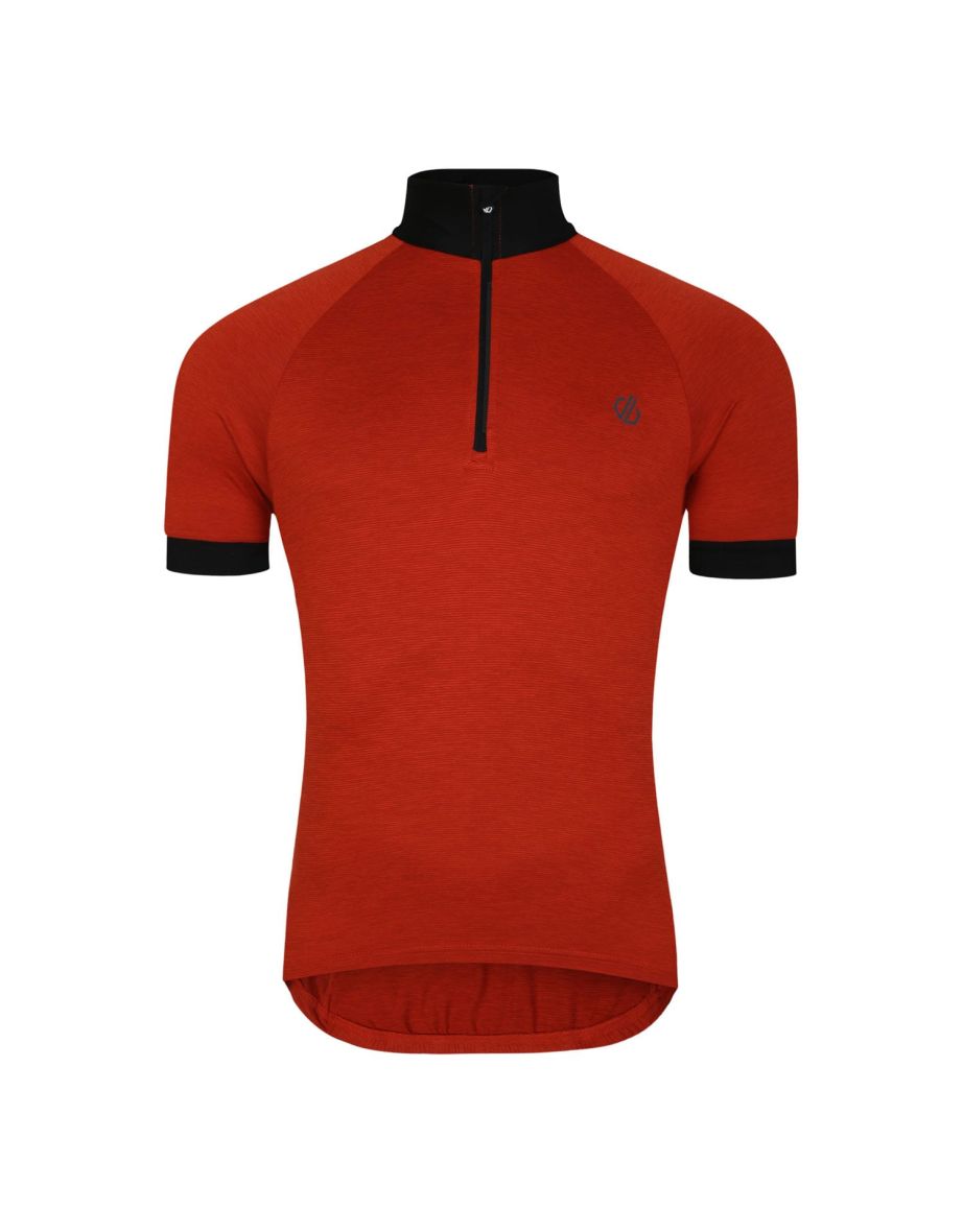 Men's Dare 2b Pedal It Out II Cycling Jersey in Orange