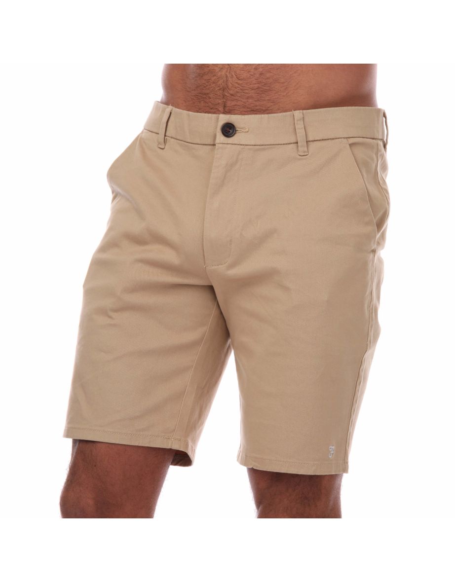 Shop Men s Farah Bassett Chino Shorts in Cream Online in Saudi Arabia VogaCloset