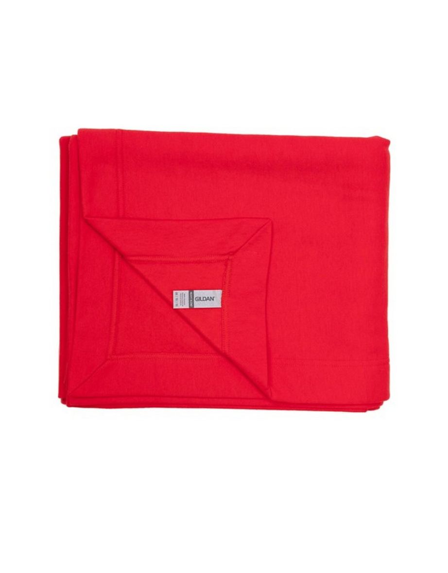 Gildan Heavy Blend Fleece Stadium Blanket - Red - 2