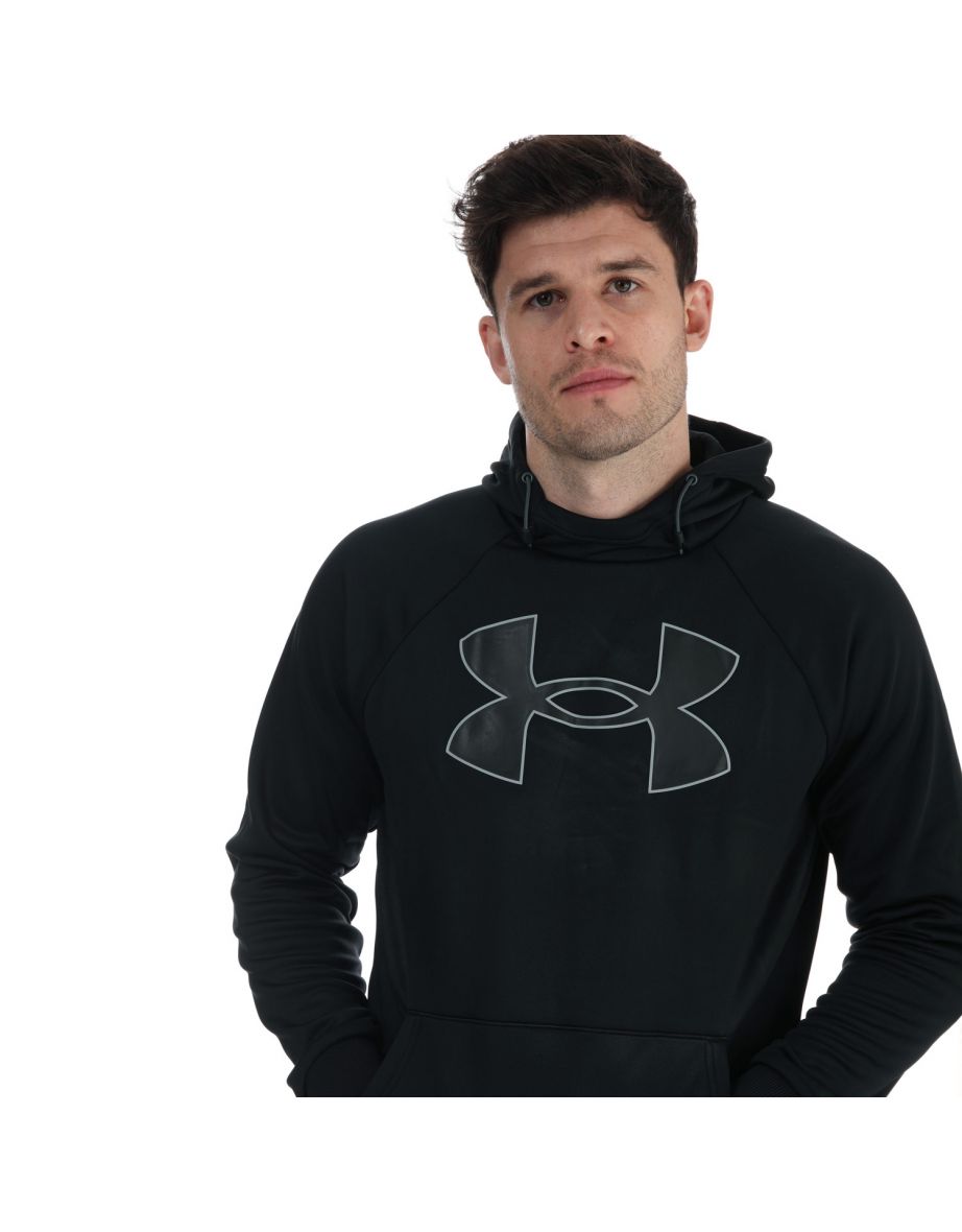 Men's Under Armour UA Armour Fleece Hoody in Black - 5