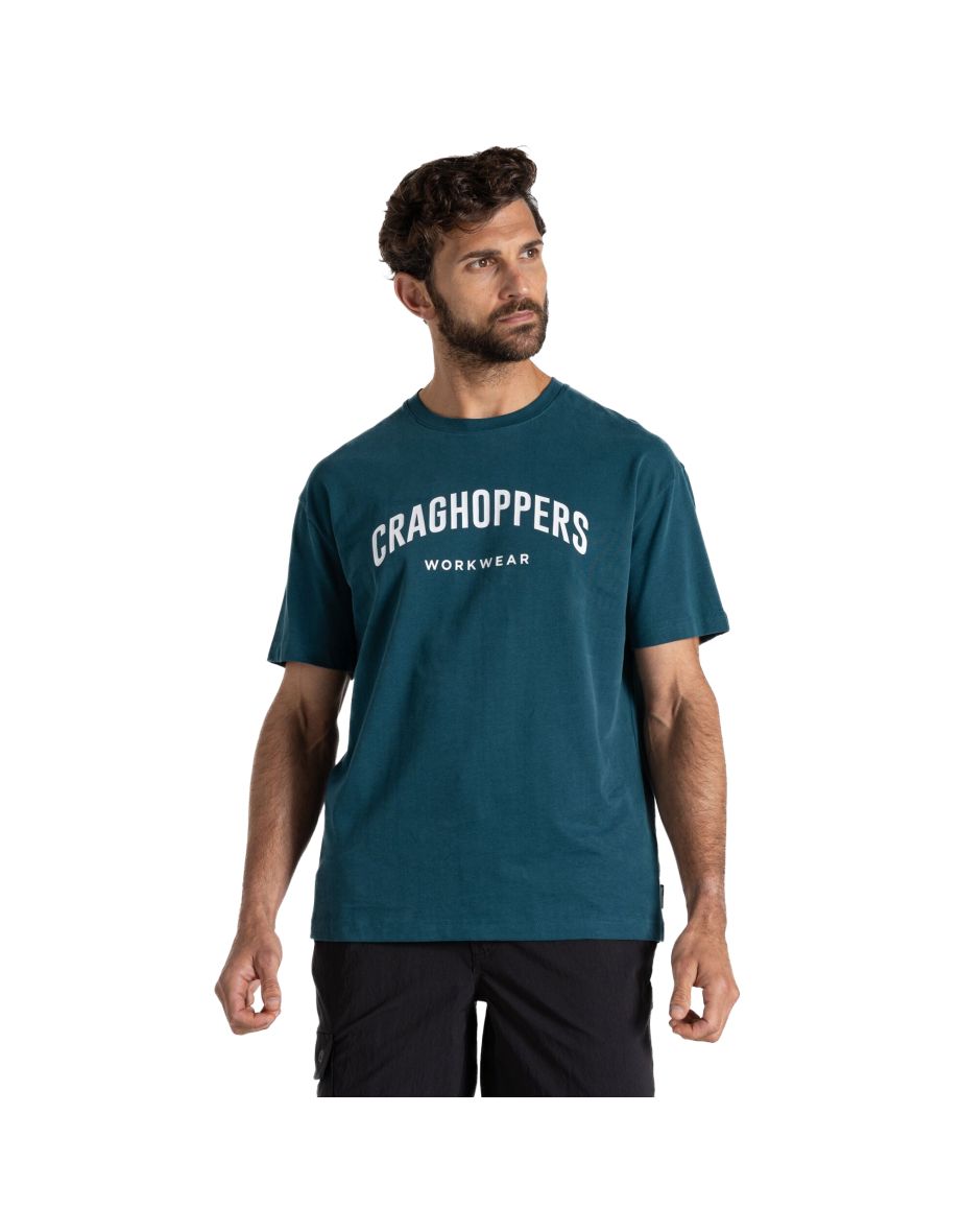 Craghoppers Mens Batley T-Shirt - Dark Aegean Blue