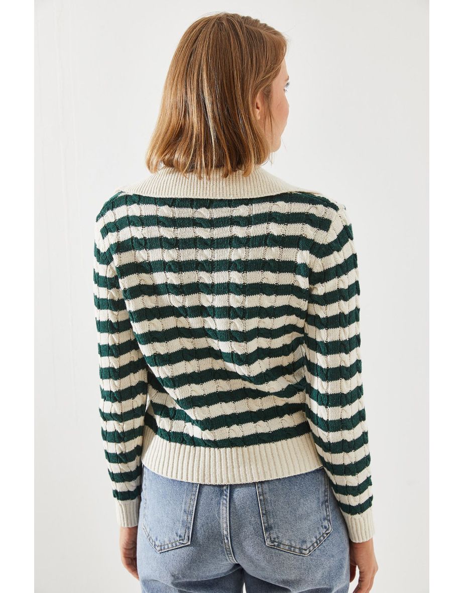 Hair Polo Neck Sweater - 4