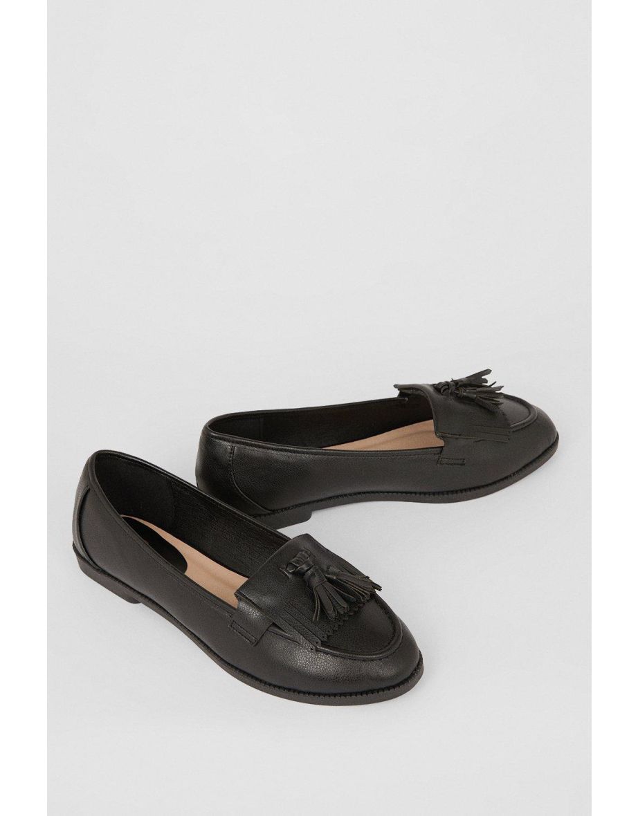 Larsa Fringe Loafers - 2