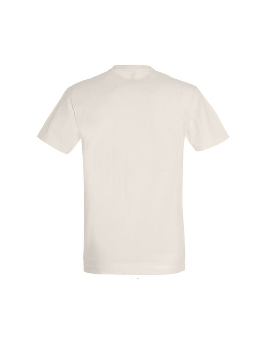 SOLS Mens Imperial Heavyweight Short Sleeve T-Shirt - Off White - 1