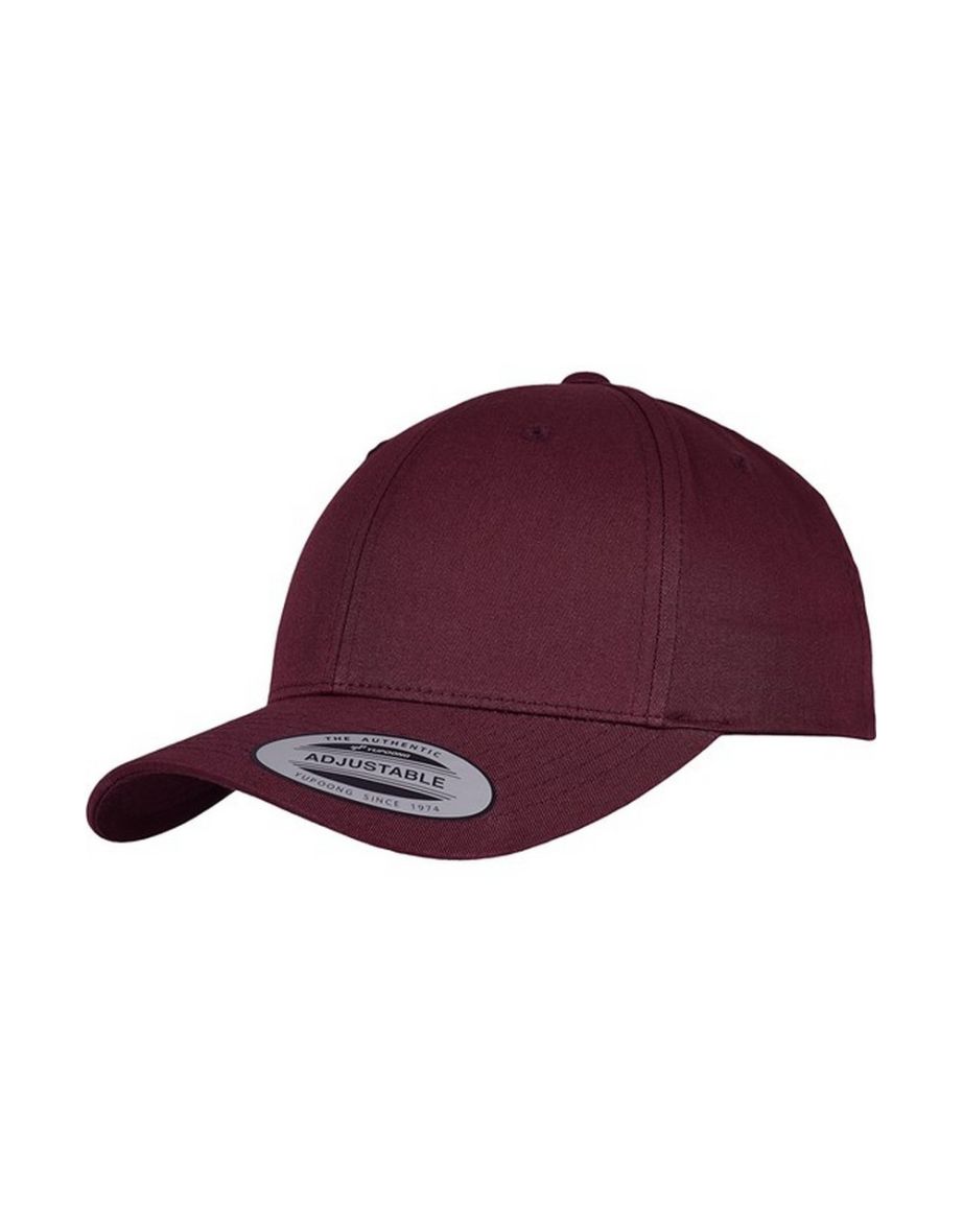 Yupoong Unisex Adult Flexfit Classic Curved Snapback Cap - Maroon