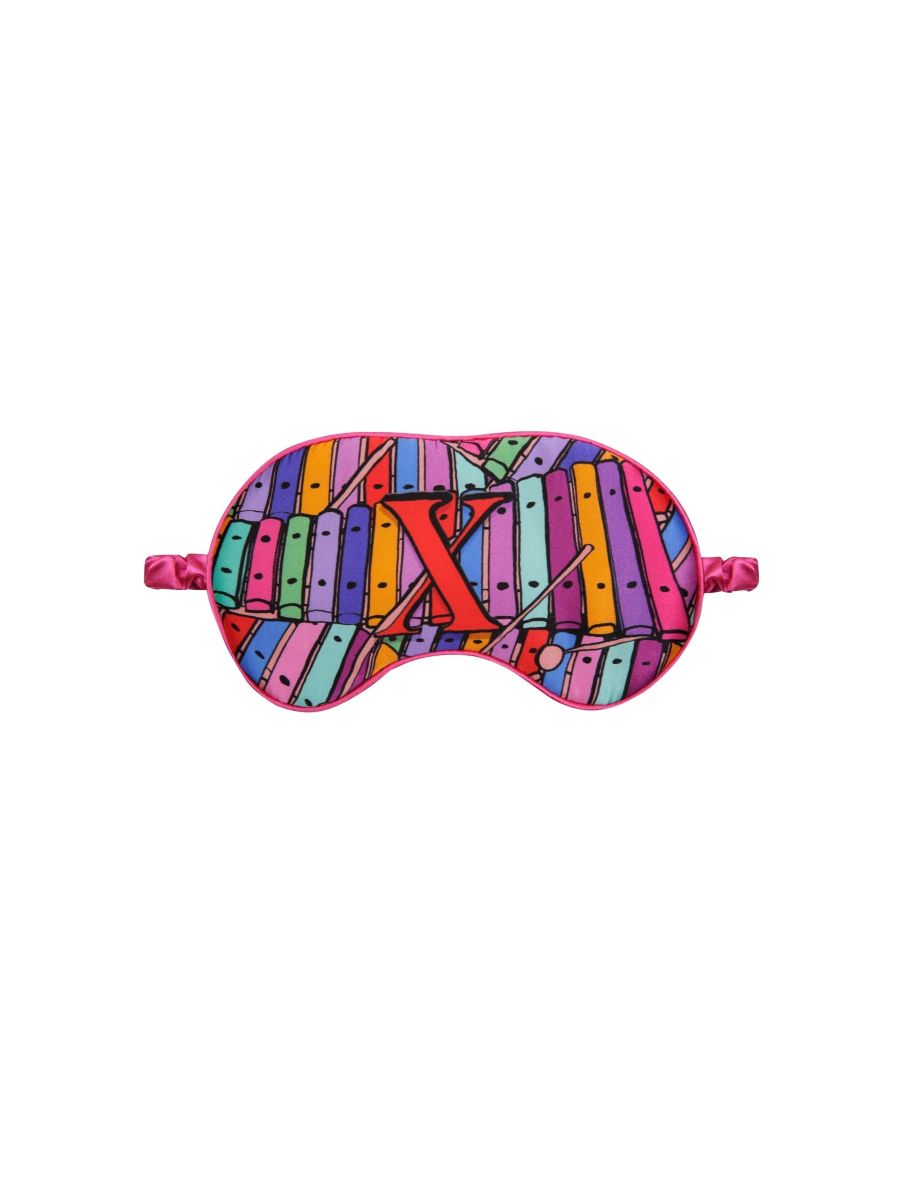 Silk Eye Mask / "X for Xylphone"