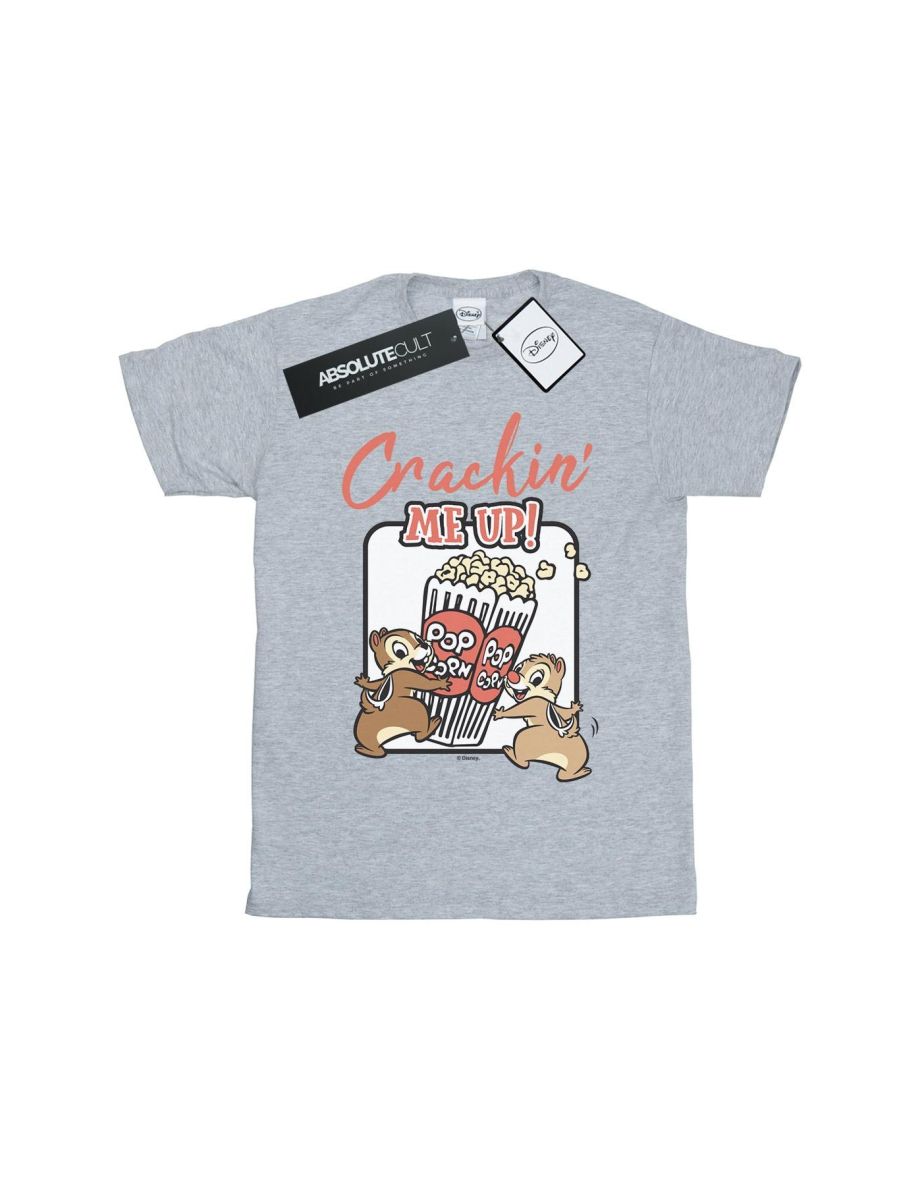 Disney Boys Chip N Dale Crackin Me Up T-Shirt - Sports Grey - 1