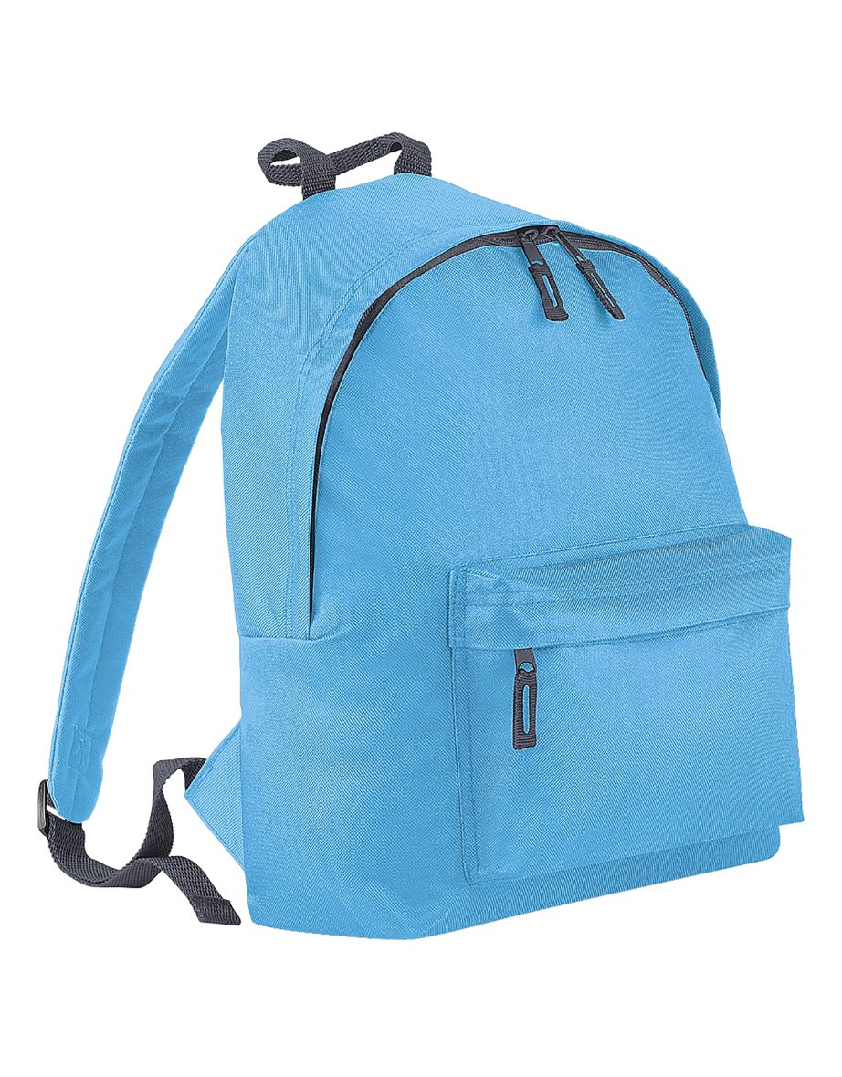 Bagbase Fashion Backpack / Rucksack (18 Litres) - Surf Blue/Graphite Grey