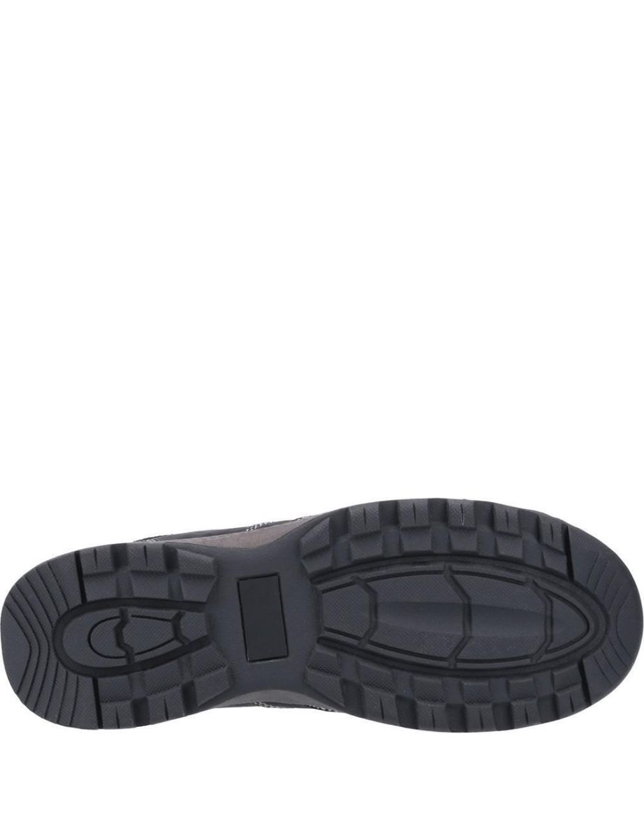 Hush Puppies Mens Dominic Suede Shoes - Black - 2