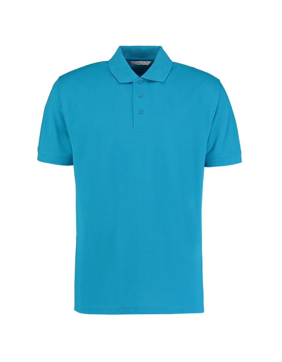 Kustom Kit Mens Klassic Superwash Short Sleeve Polo Shirt - Turquoise