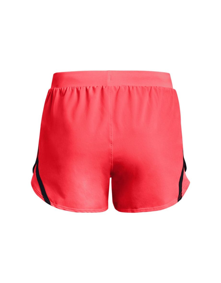 Women's Under Armour UA Fly By 2.0 Shorts in Red - 1