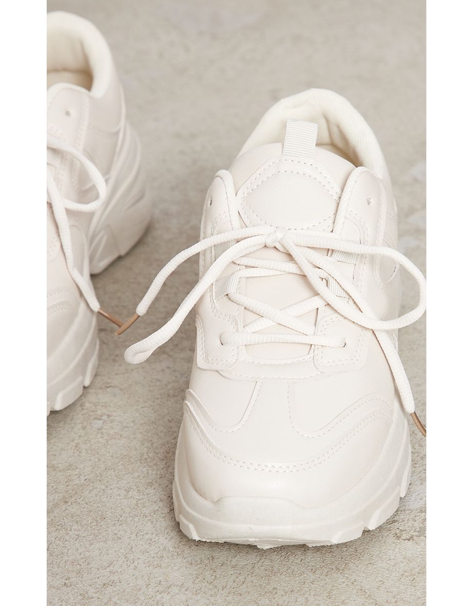 Sand Chunky Trainers - 3