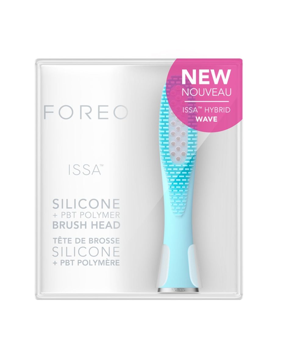 Foreo ISSA Hybrid Wave Replacement Brush Head-Pearl Mint