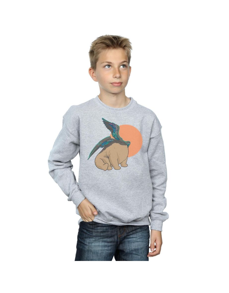 Marvel Boys Shang-Chi And The Legend Of The Ten Rings Morris Pose Sweatshirt - Sports Grey