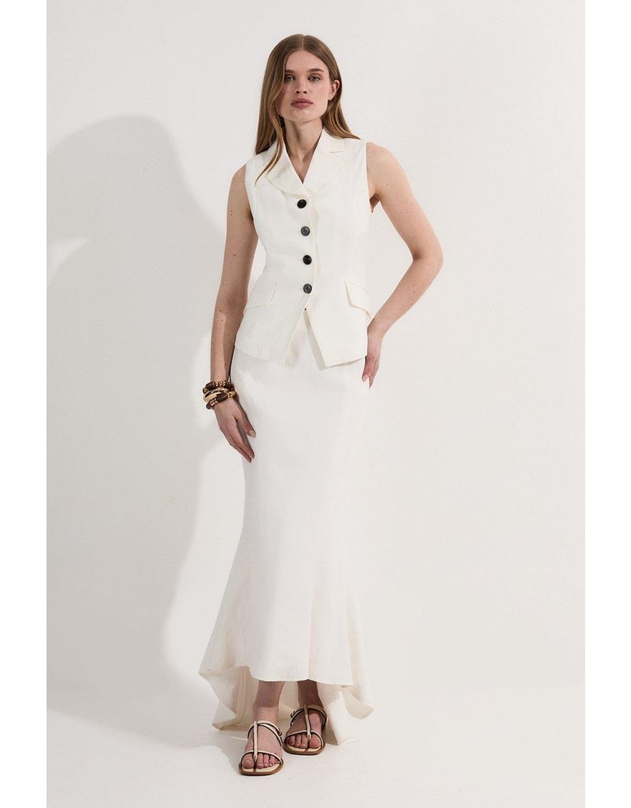 Premium Summer Fishtail Maxi Skirt