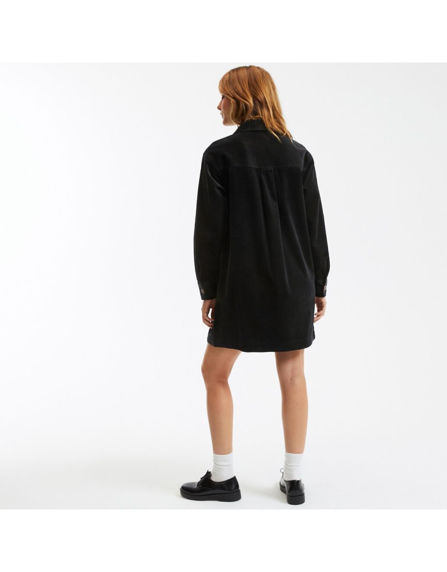 Signatures Albane Mini Dress in Cotton Corduroy - 4