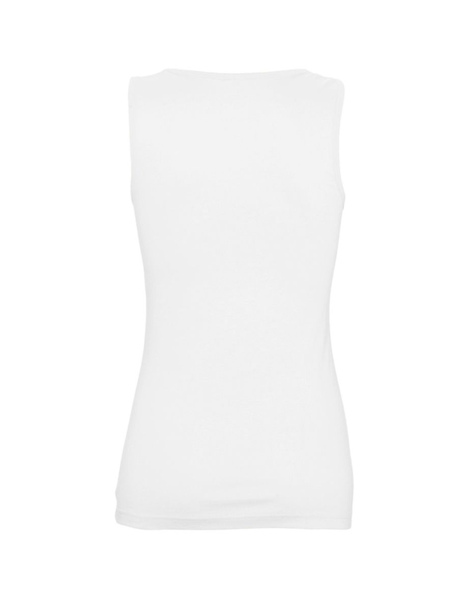 SOLS Womens/Ladies Jane Sleeveless Tank / Vest Top - White - 1