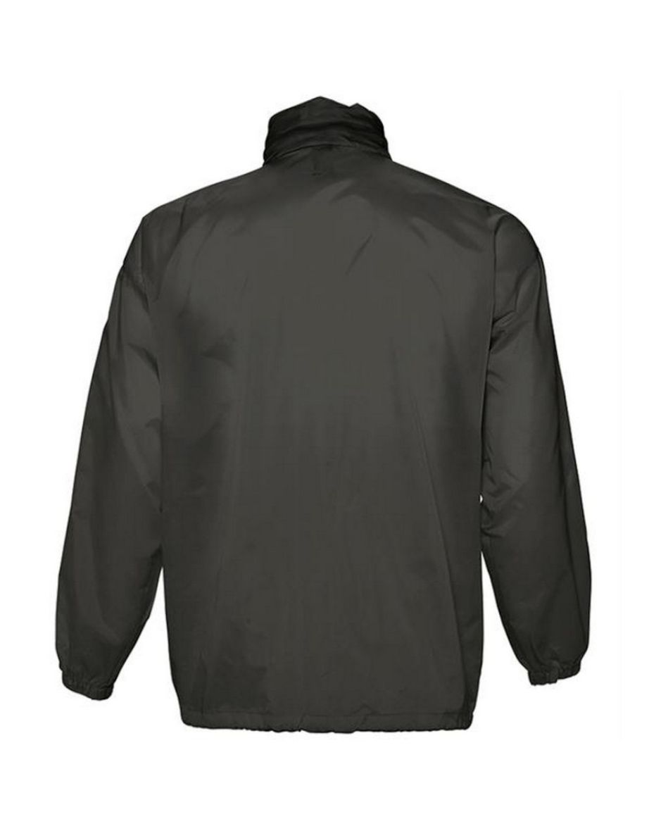 SOLS Surf Windbreaker Lightweight Jacket - Black - 3