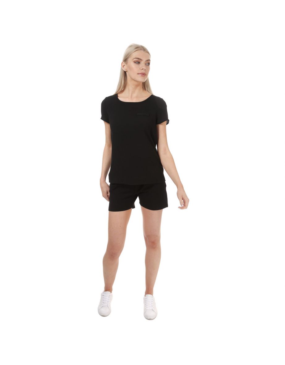 Women's Jacqueline de Yong New Pretty Jersey Shorts in Black