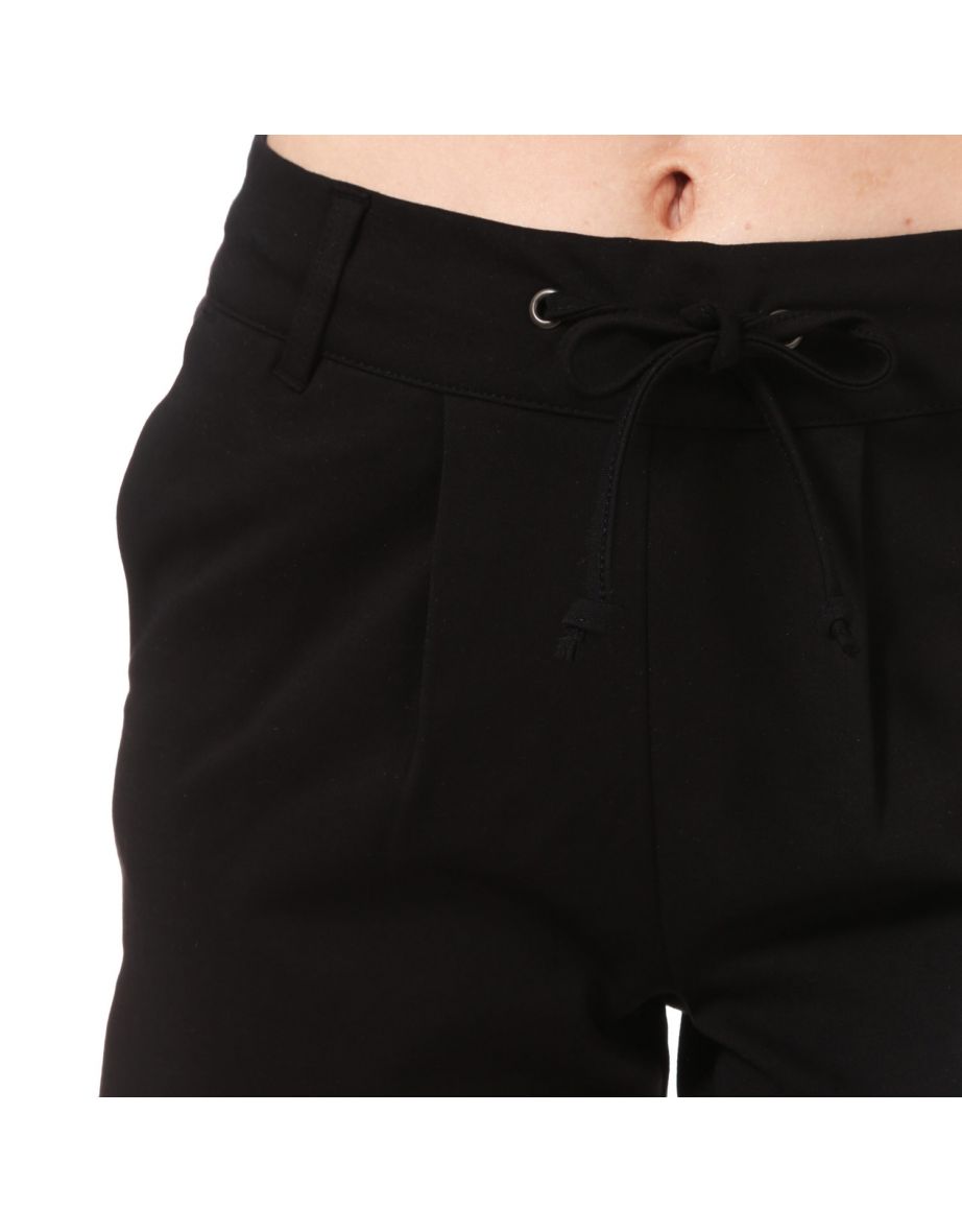 Women's Jacqueline de Yong New Pretty Jersey Shorts in Black - 5