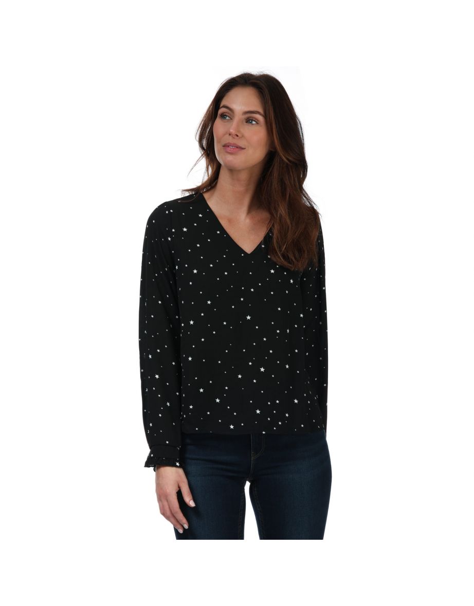 Women's Only Alma Life Long Sleeve Roxy Top in Black