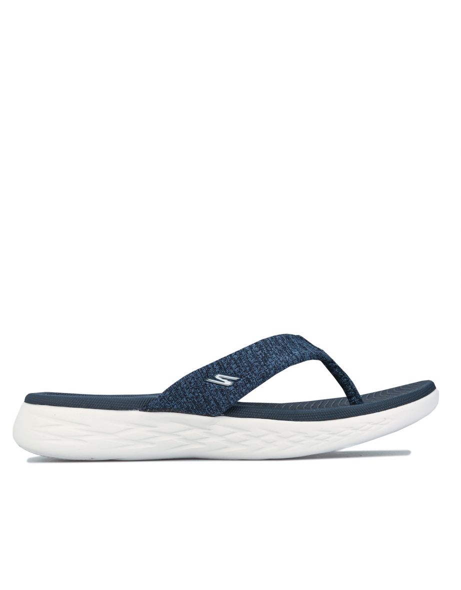 Skechers sales sandals blue