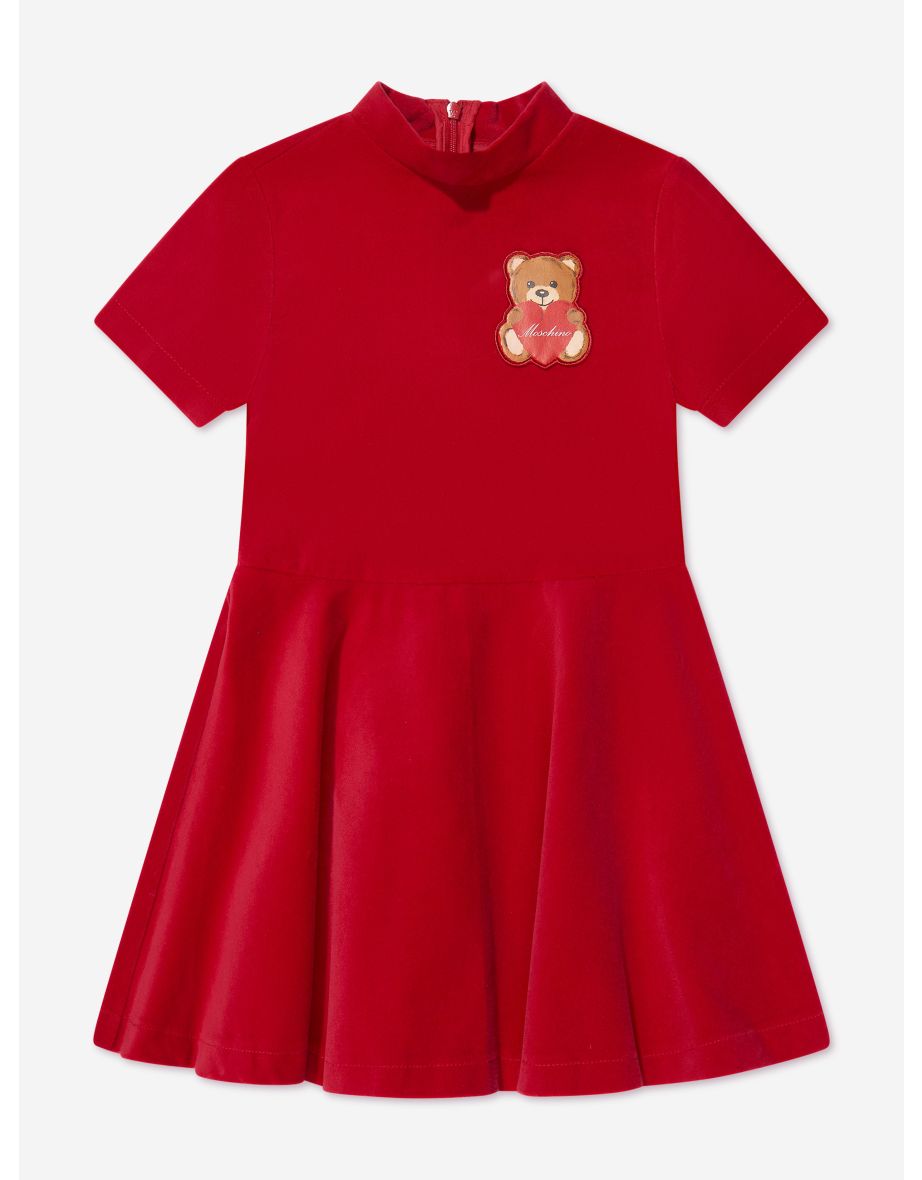 Moschino red dress hotsell