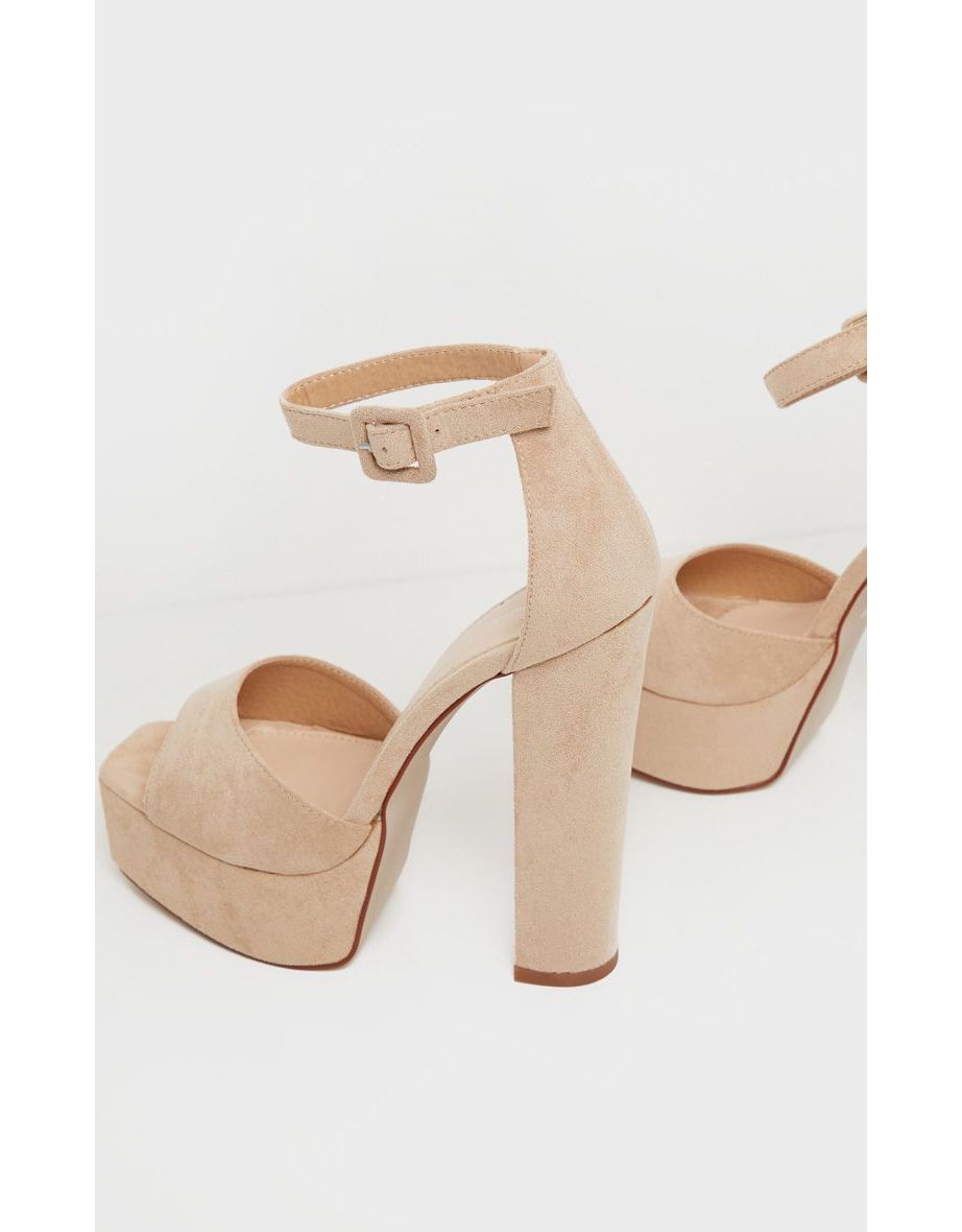 Nude Platform High Sandal - 3