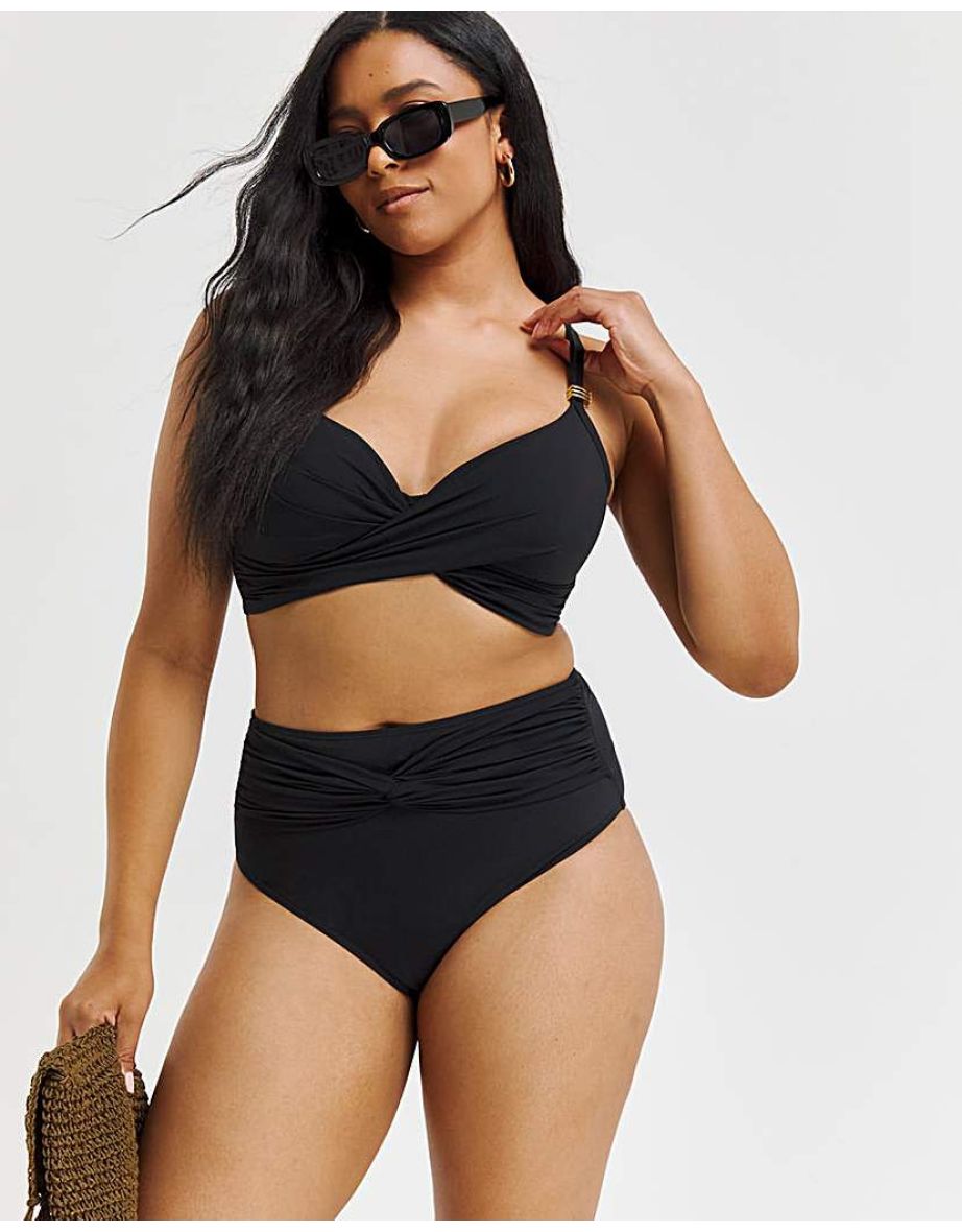 MAGISCULPT Twist Front Wired Bikini Top