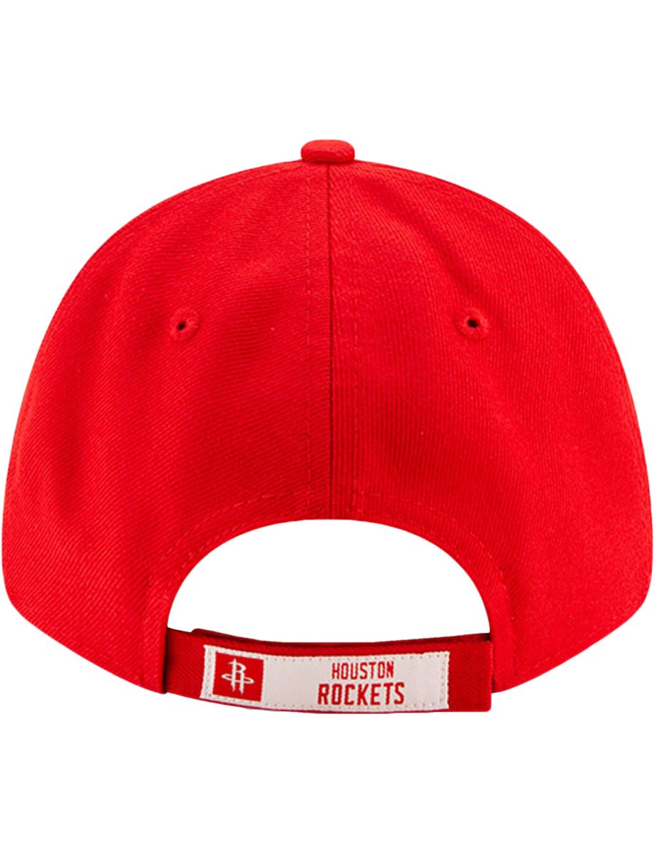 New Era Mens Houston Rockets 9FORTY NBA Adjustable Baseball Cap Hat - Red - 1