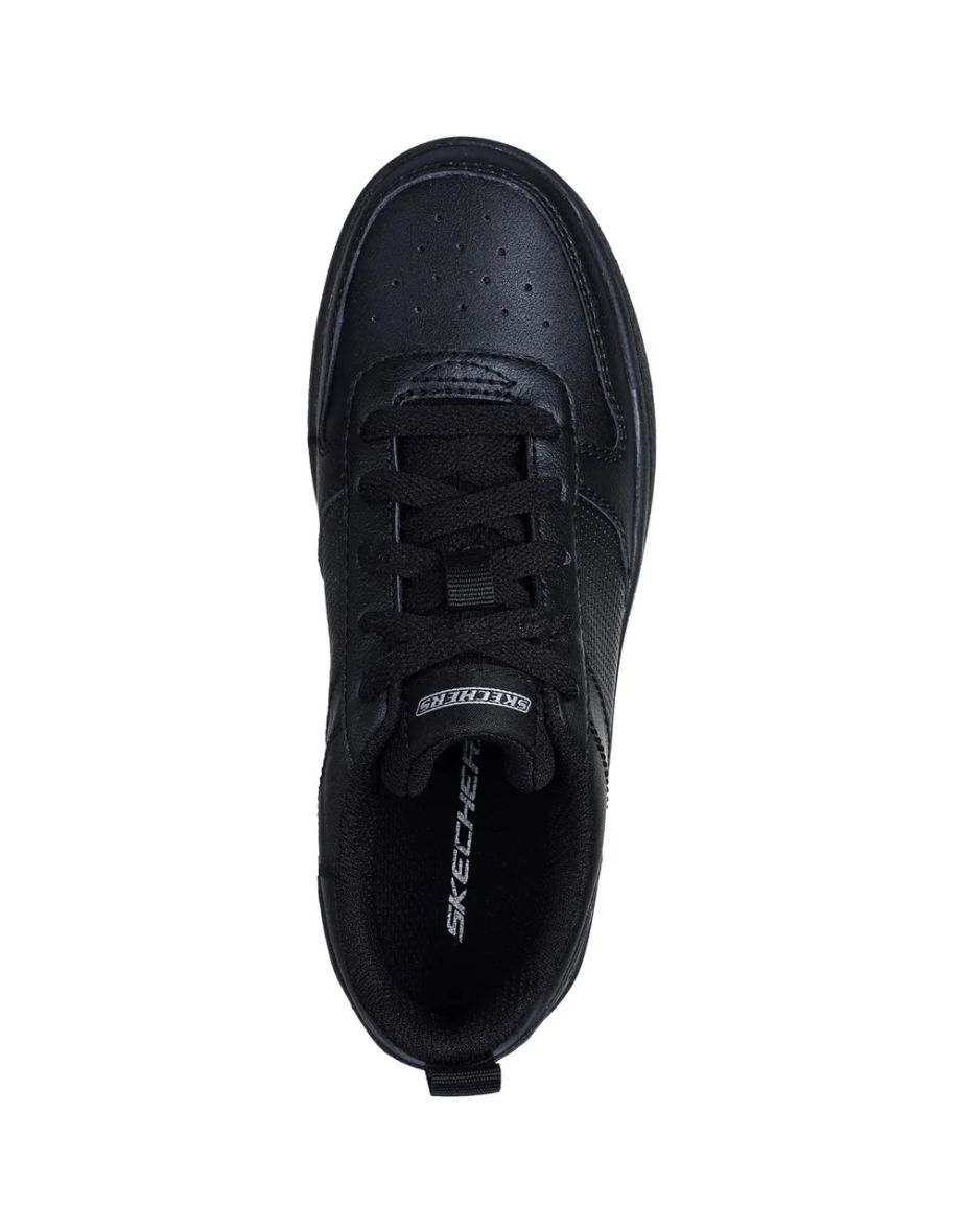 Skechers Boys Smooth Street -Genzo Trainers - Black - 3