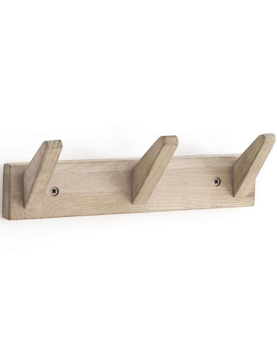 Wall-Mounted 3-Hook Coat Rack