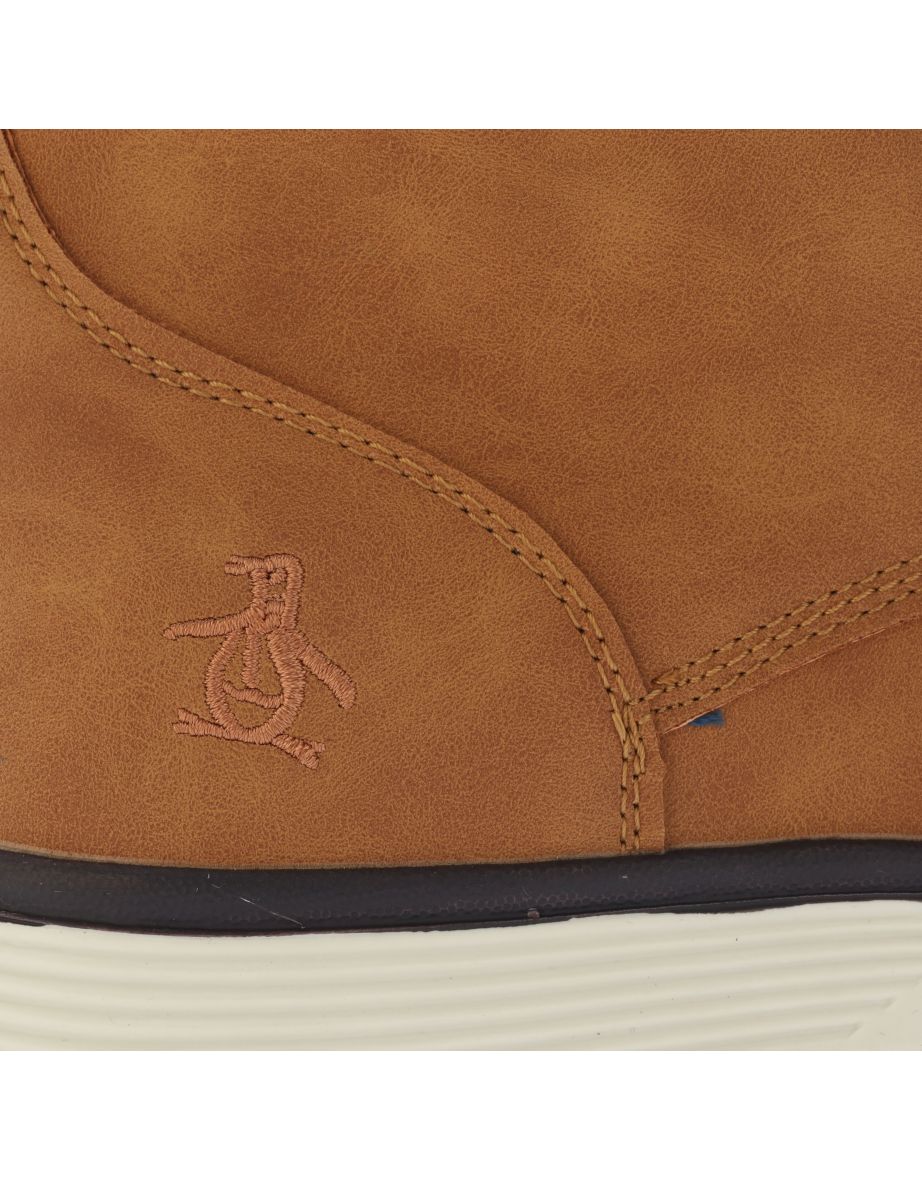 Men's Original Penguin Norway Chukka Boots in Brown - 4
