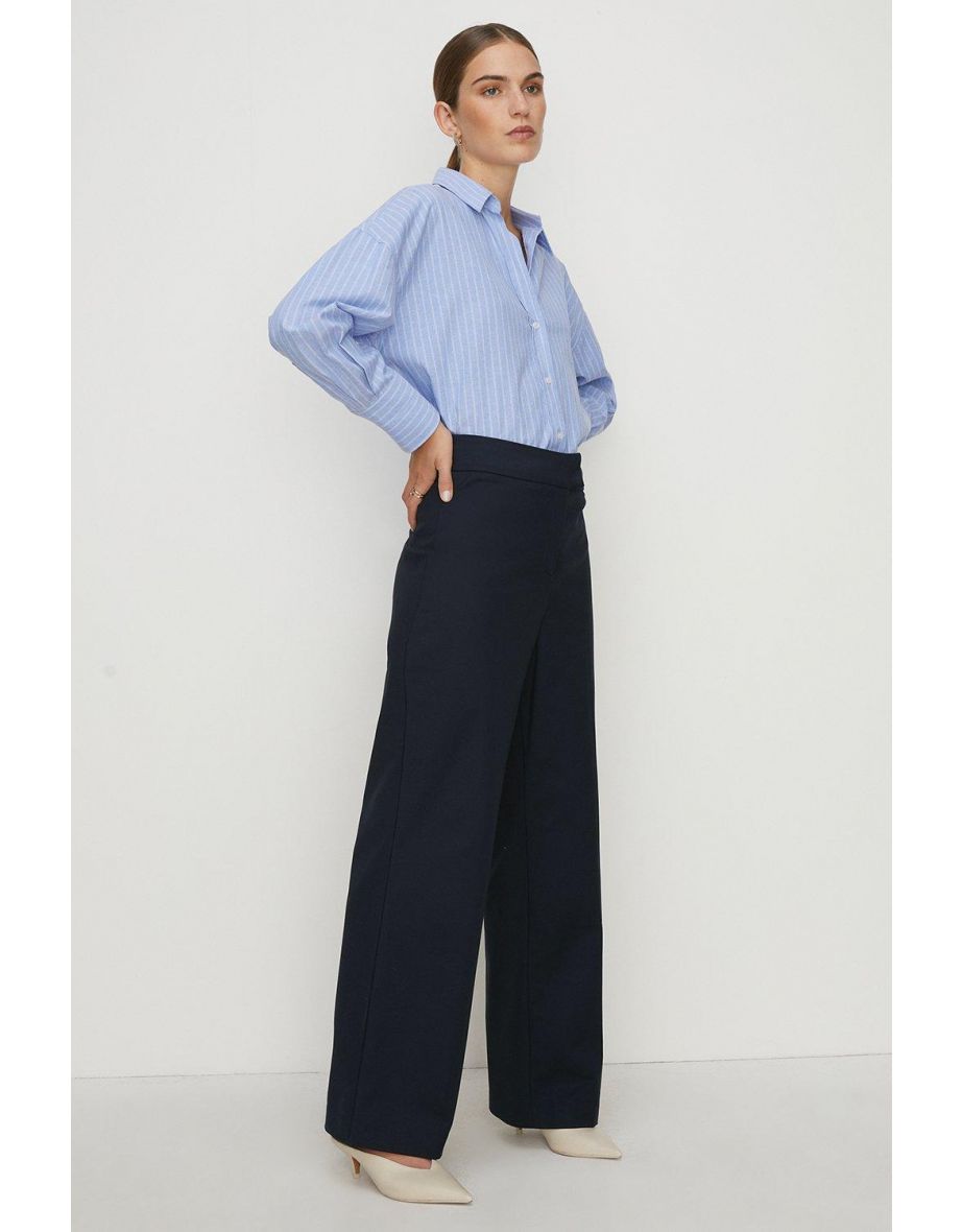 Oasis high cheap waisted trousers