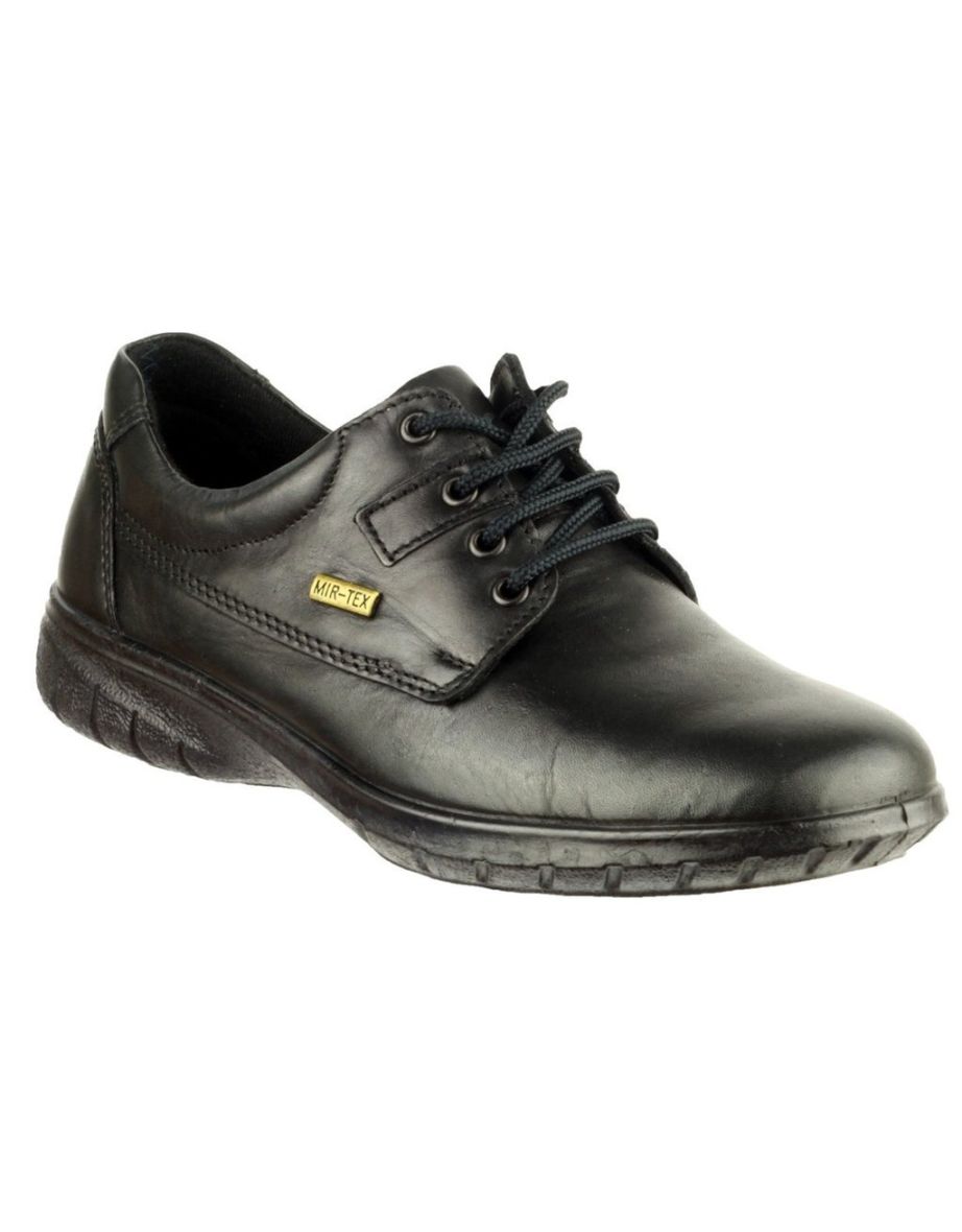 Cotswold Womens/Ladies Ruscombe 2 Leather Shoes - Black