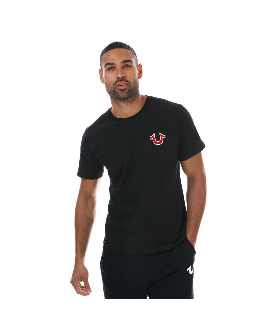 Men's True Religion Buddha T-Shirt in Black