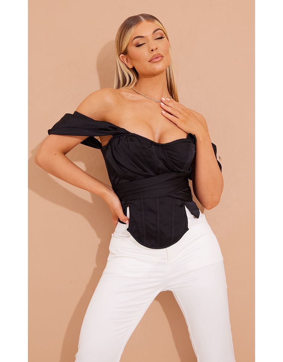 Buy Prettylittlething Corset Top in Saudi UAE Kuwait and Qatar
