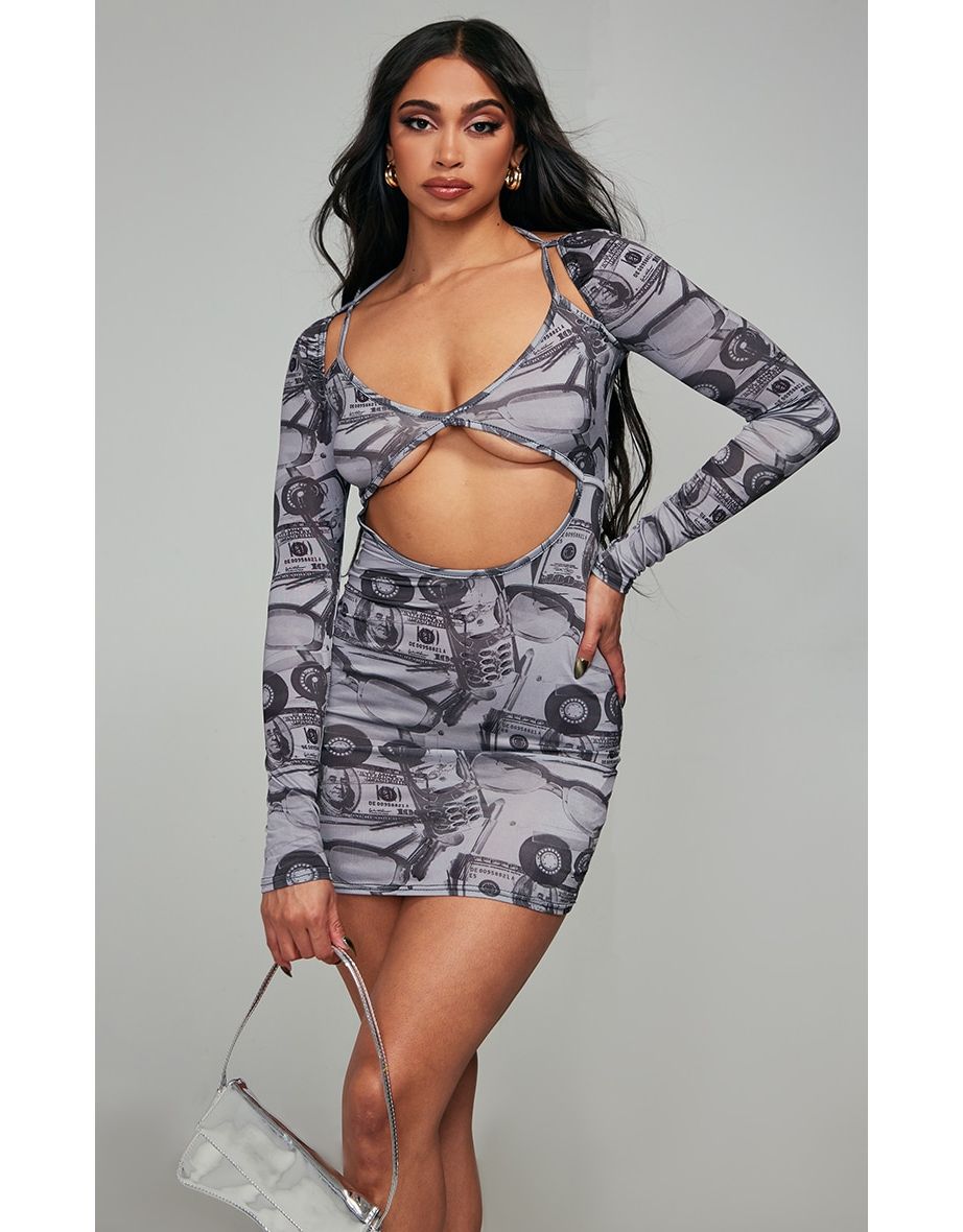 Money bodycon dress hotsell