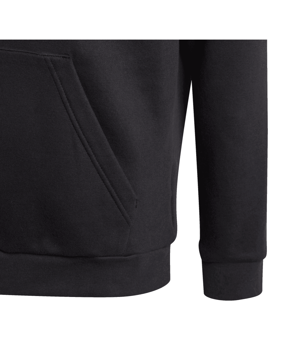 Boy's adidas Originals Junior Logo Hoodie in Black - 4