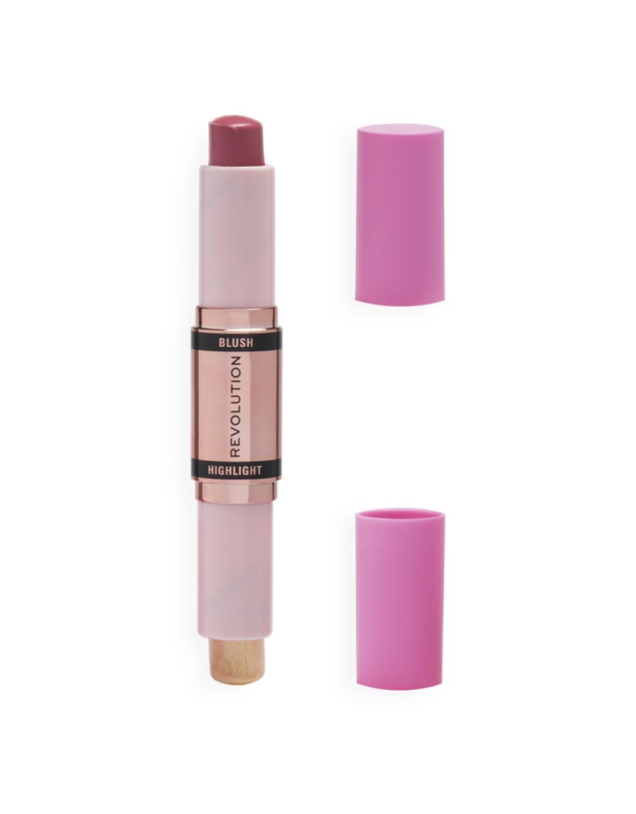 Revolution Blush & Highlight Stick Mauve Glow