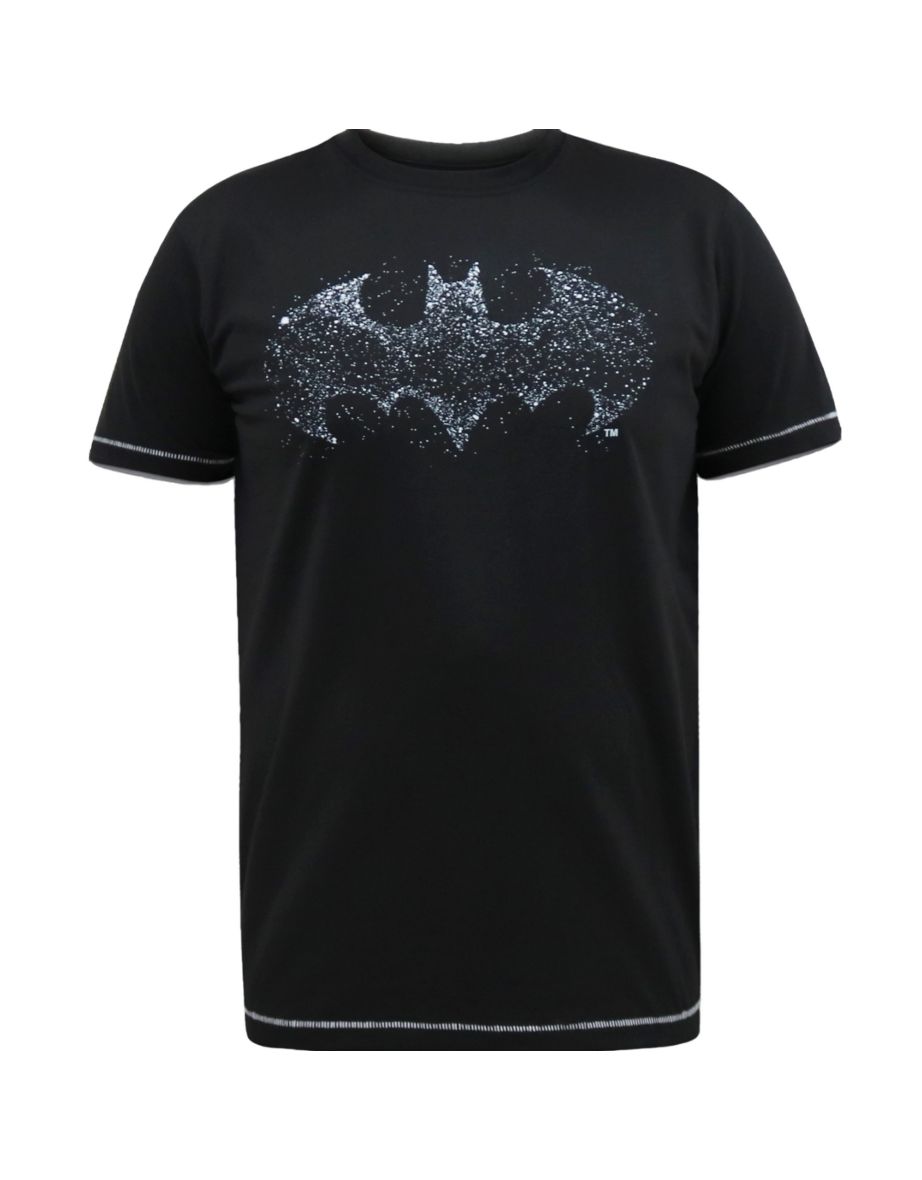 D555 Mens Robin Batman Standard T-Shirt - Black