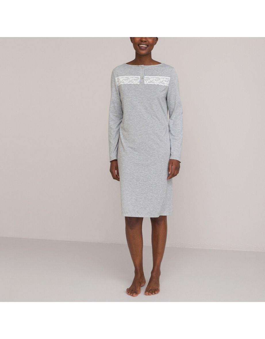 Long Sleeve Nightshirt - 4