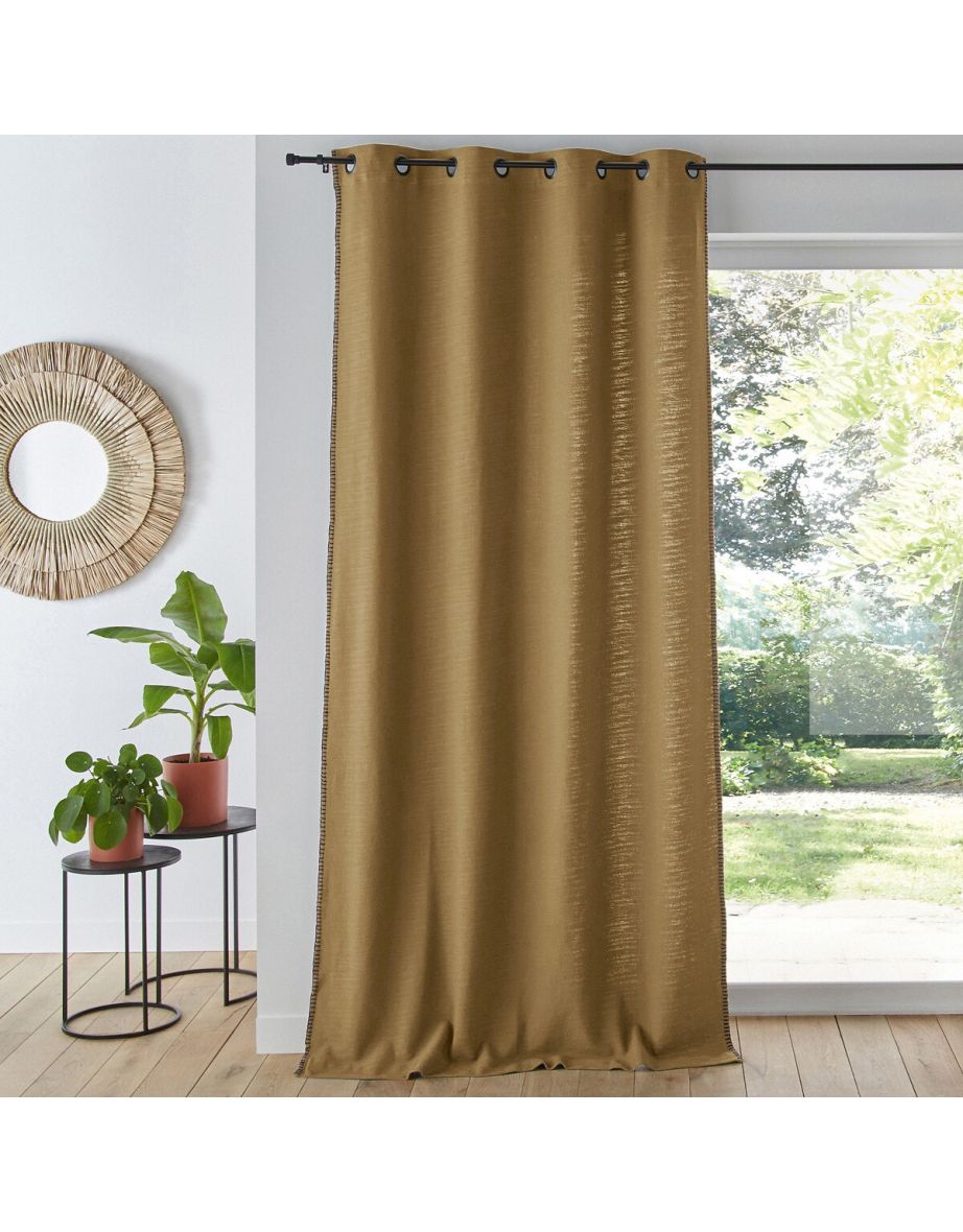 Raoul 100% Cotton Eyelet Curtain