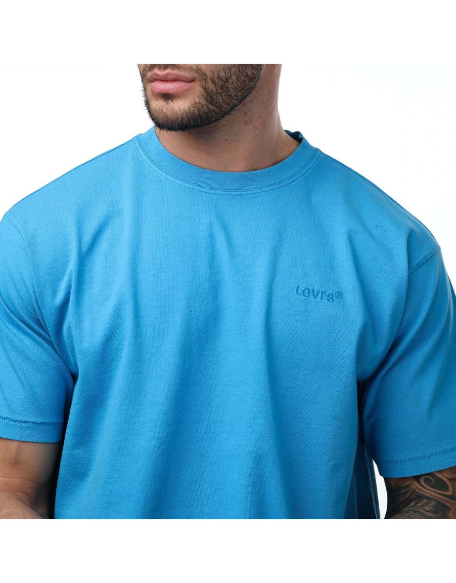 Men's Levis Vintage T-Shirt in Blue - 3