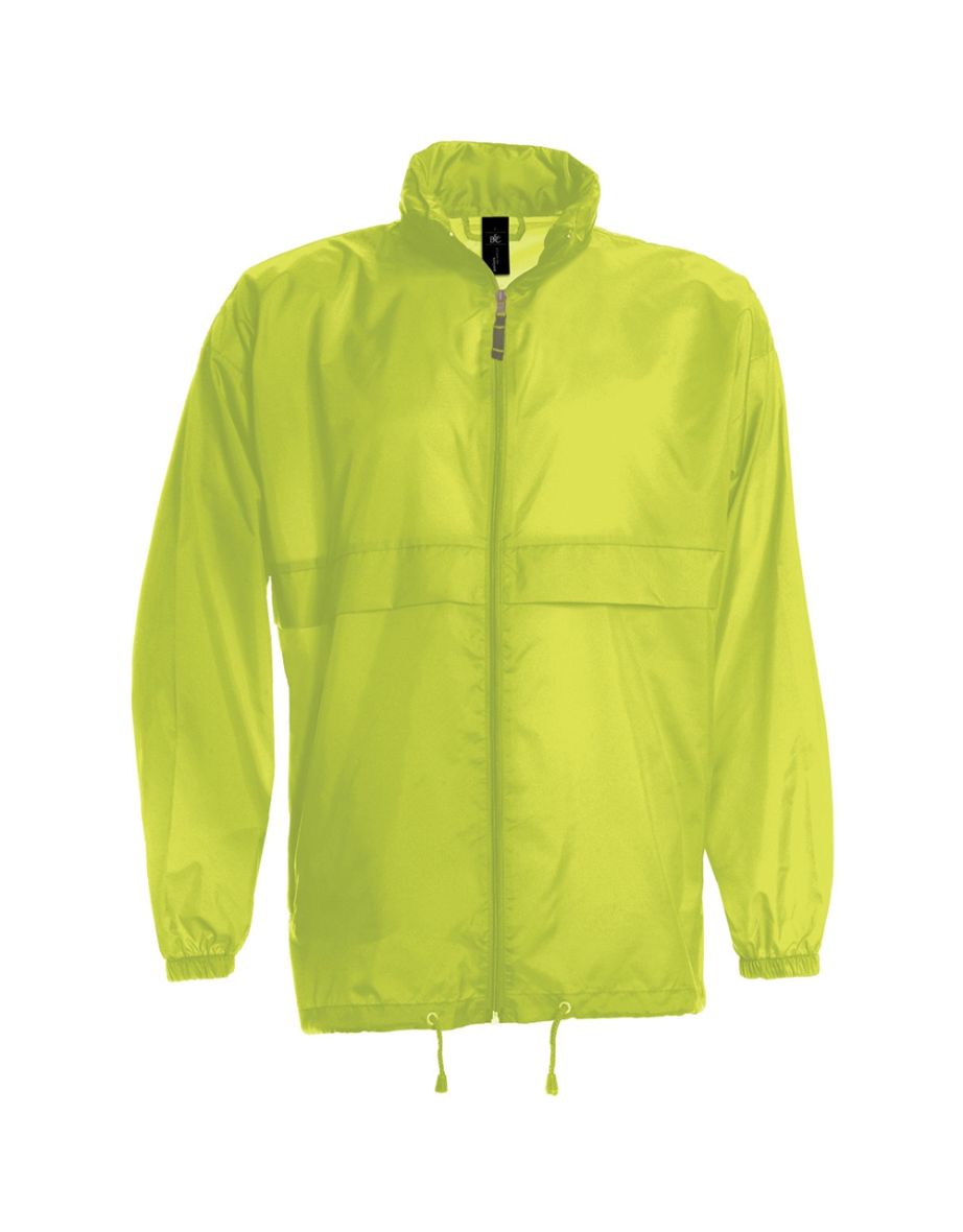 B&C Sirocco Mens Lightweight Jacket / Mens Outer Jackets - Ultra Yellow