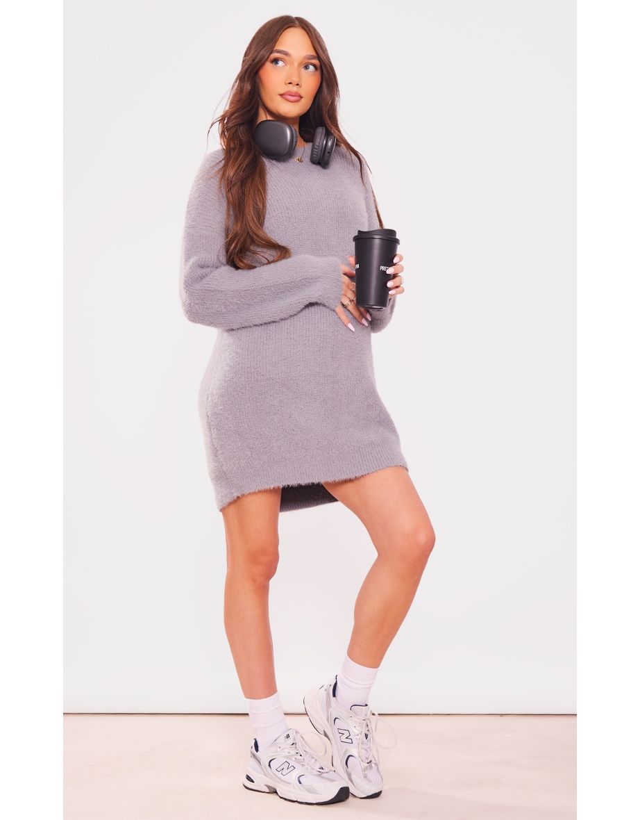 Maternity knitted jumper dress hotsell