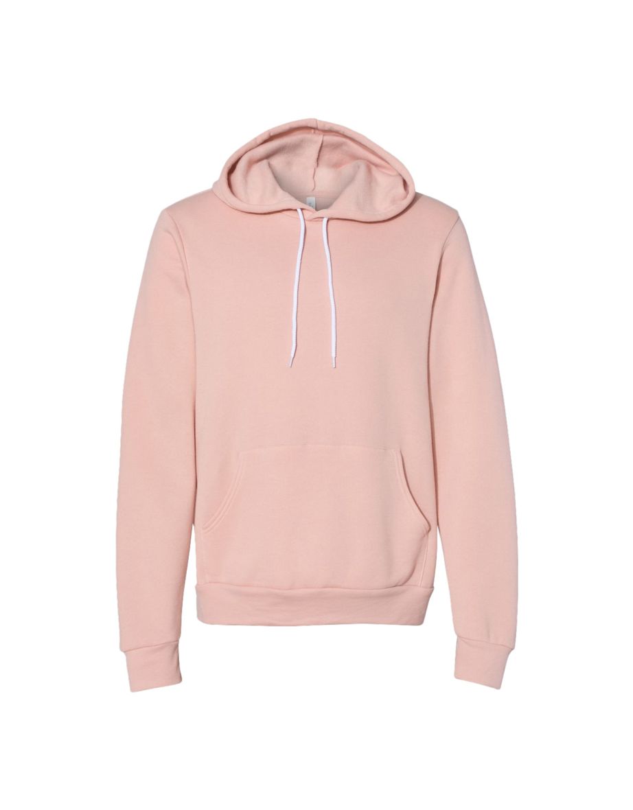 Canvas Unisex Pullover Hooded Sweatshirt / Hoodie - Peach